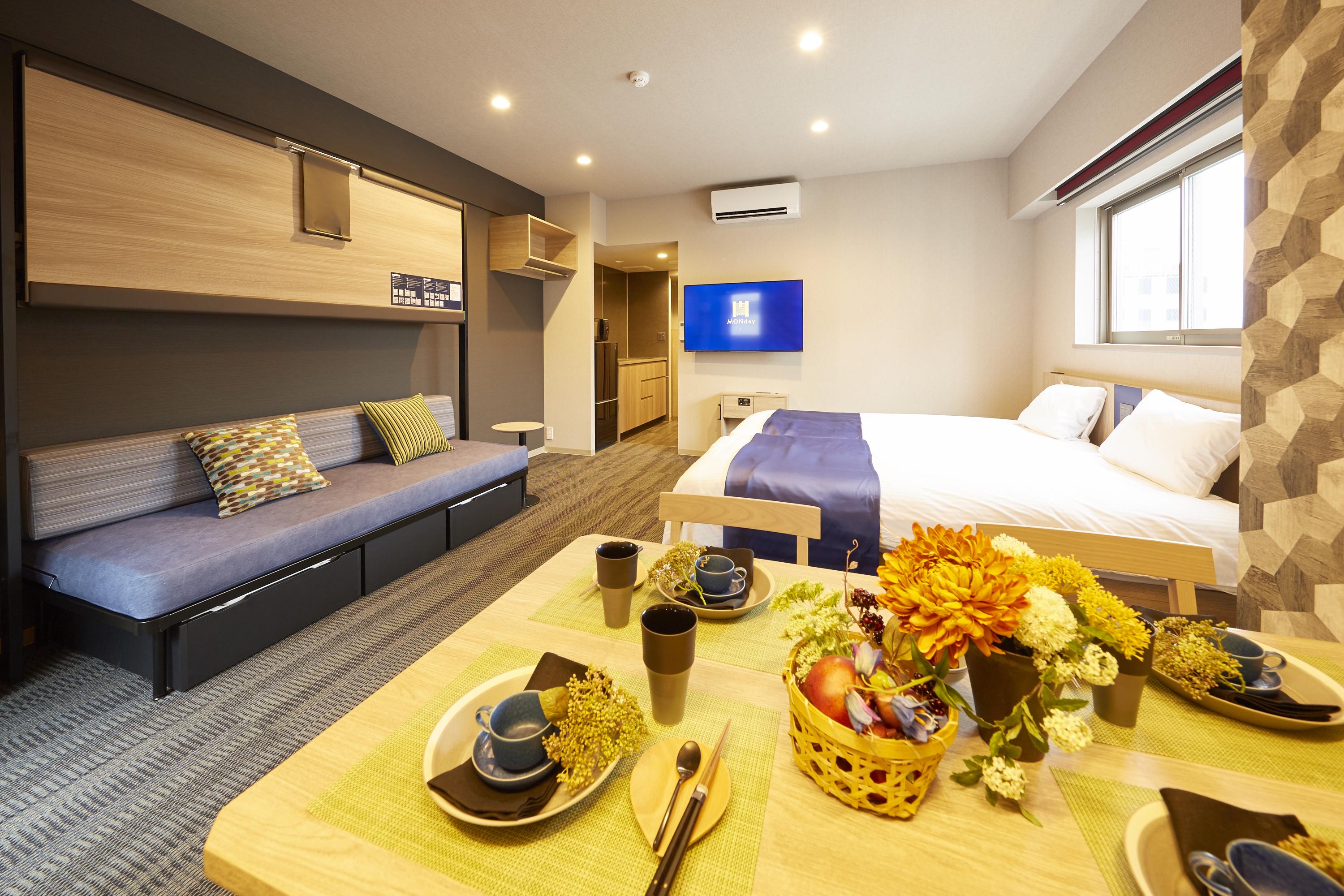 มันเดย์ อพาร์ต ฮามามัตสึโจ ไดมง Aparthotel โตเกียว ภายนอก รูปภาพ